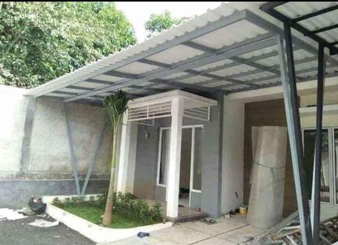 Kanopi Atap Galvalum Area Teras